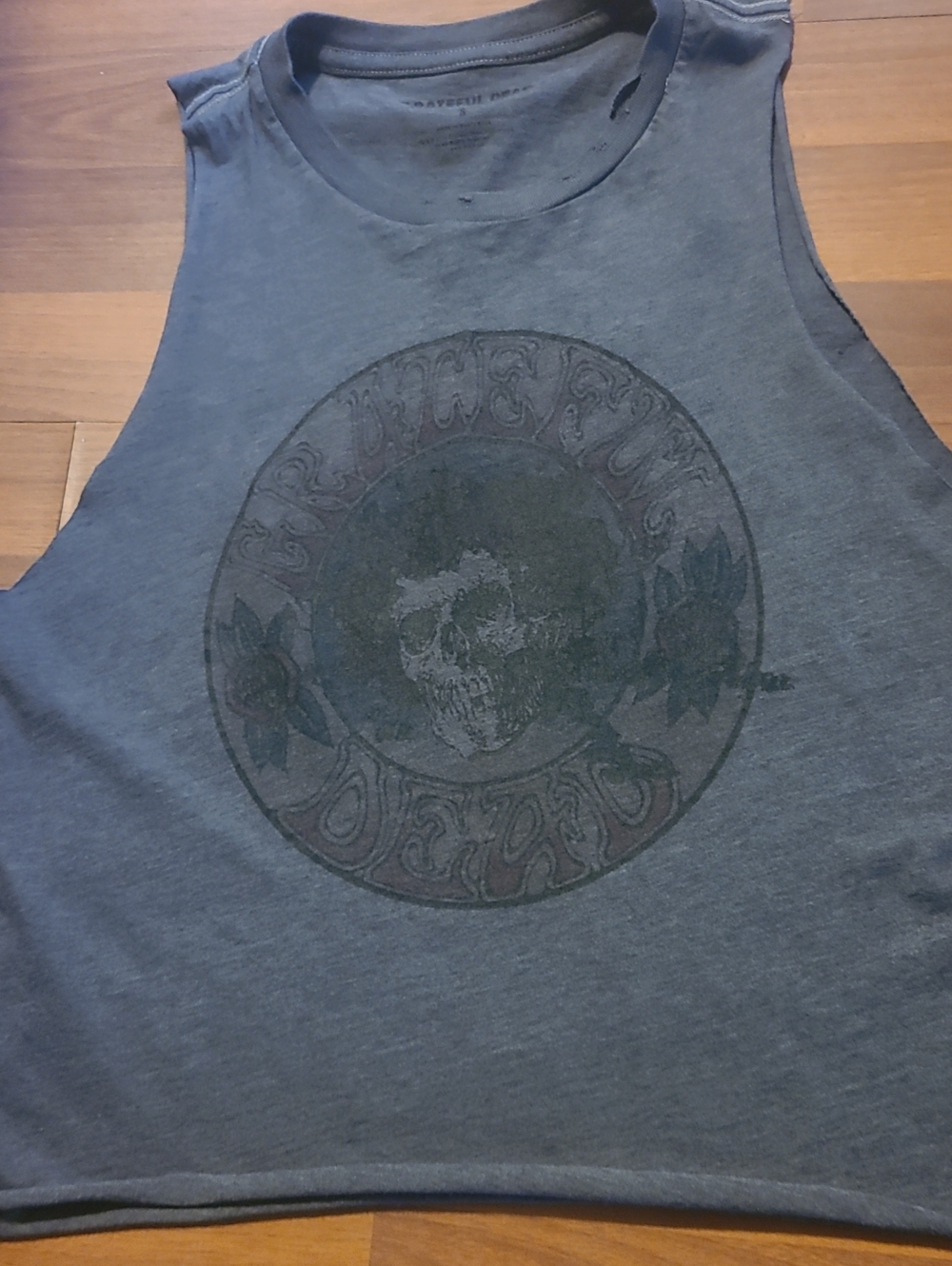 Lucky Brand Gray Grateful Dead Graphic Tee